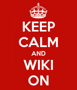 Keep Calm and Wiki On