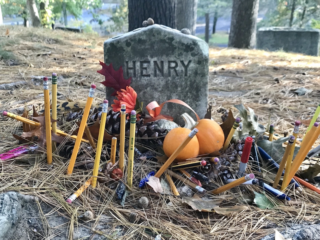 Thoreau's Grave Marker