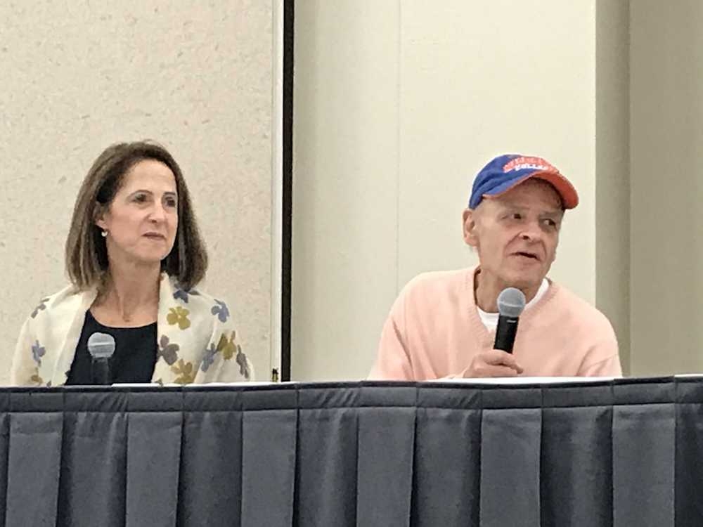 Author Tim O'Brien and documentarian Lynn Novick