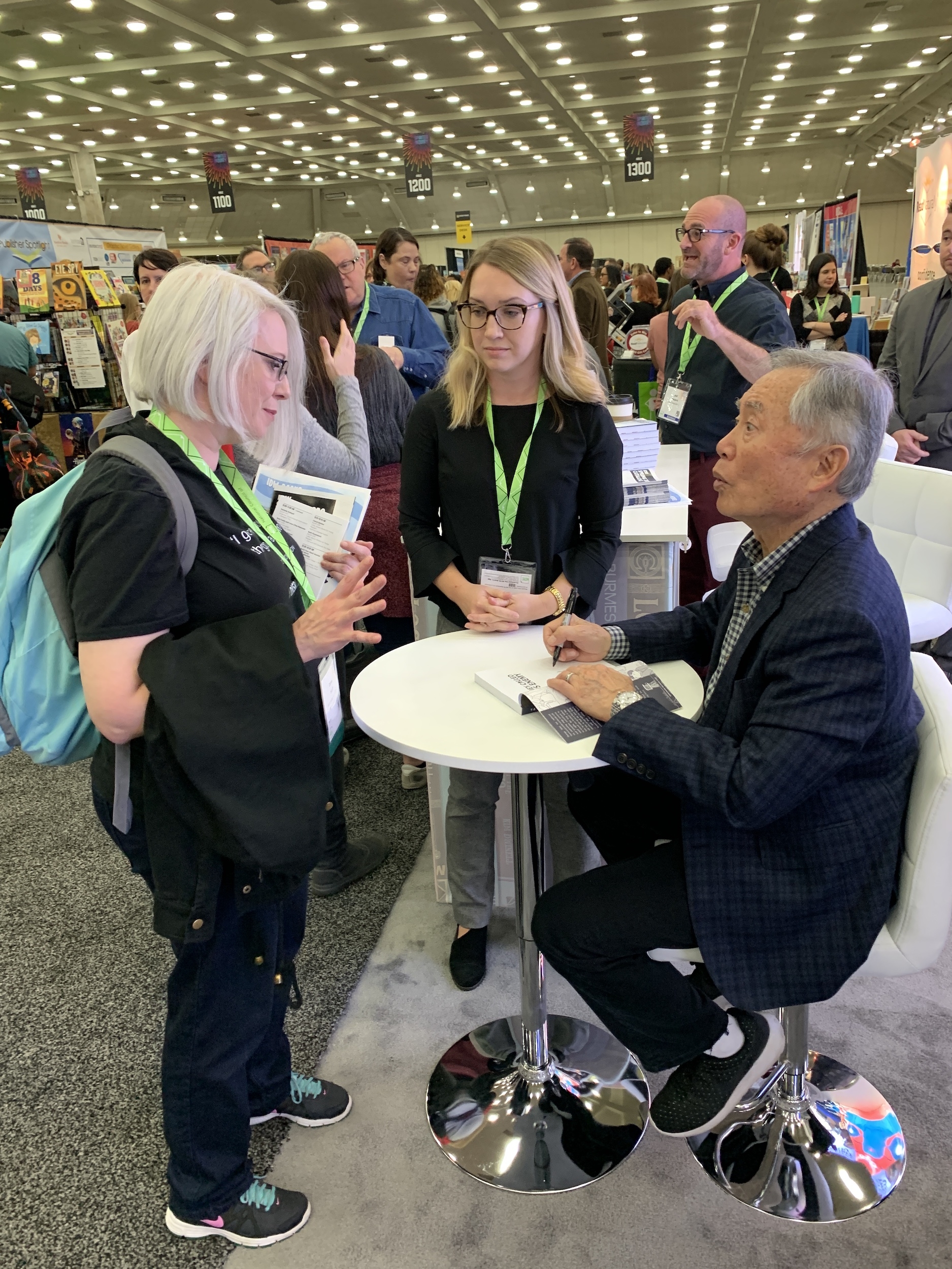 Dana and George Takei