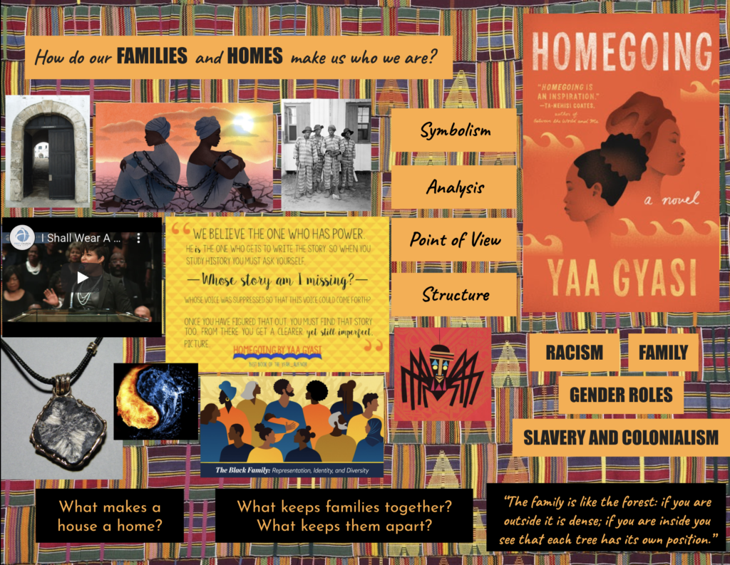 Homegoing Vision Board